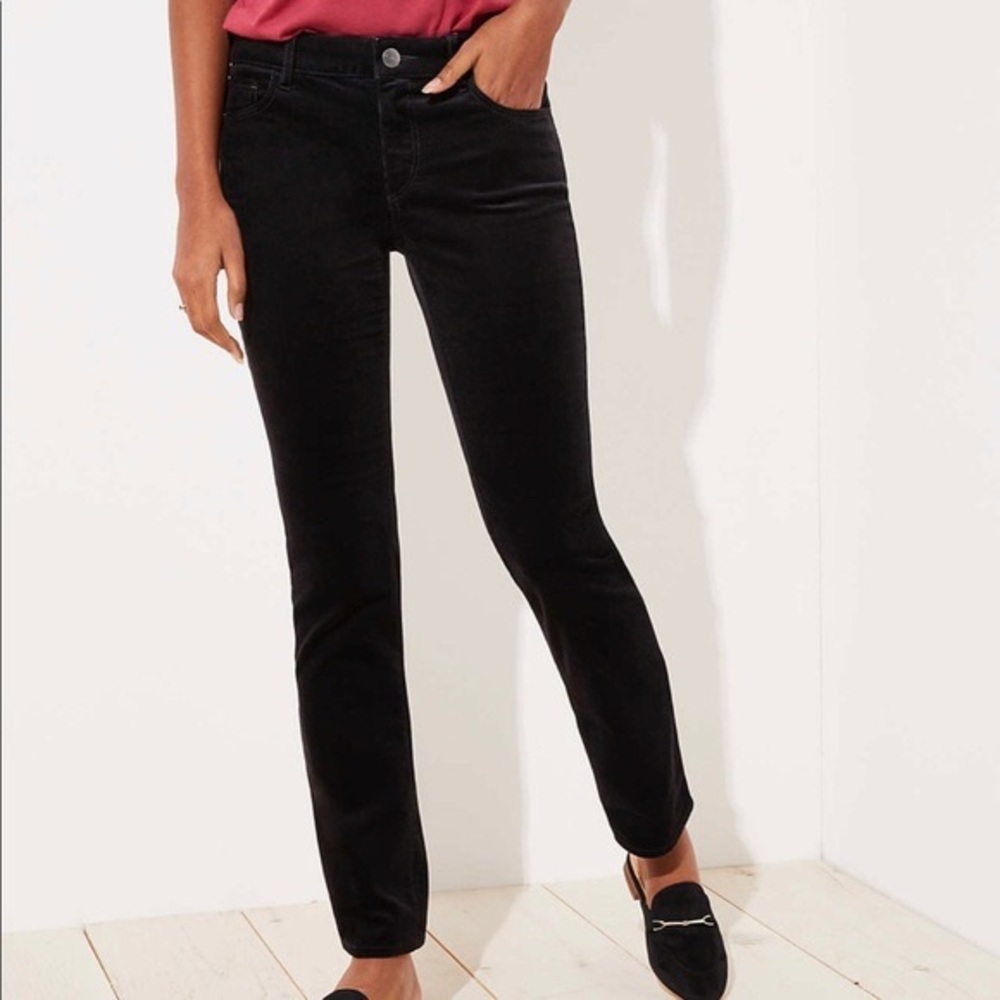 LOFT Modern Straight Leg Corduroy Pants - 28/6P